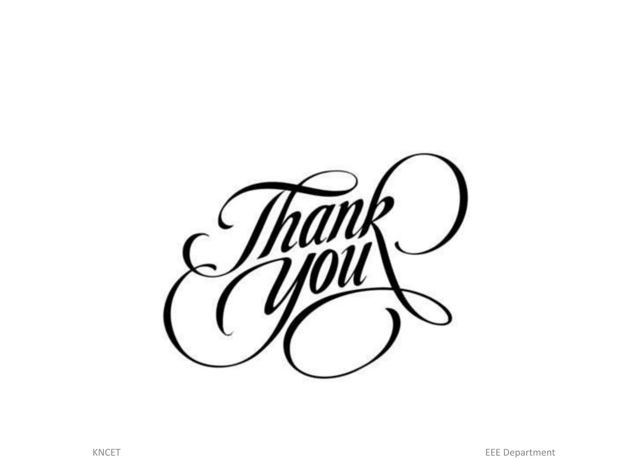 KNCET EEE Department
 