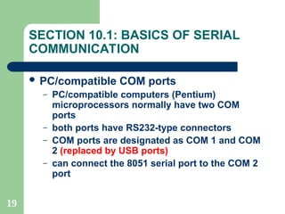 8051 SERIAL PORT PROGRAMMING IN aSSEMBLY.ppt