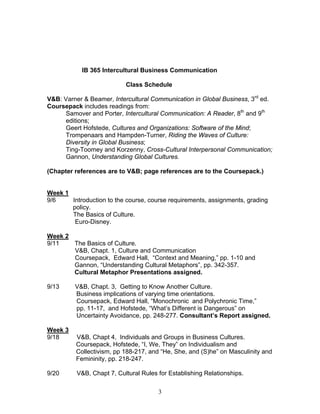 Course Syllabus GB 320 | PDF | Free Download