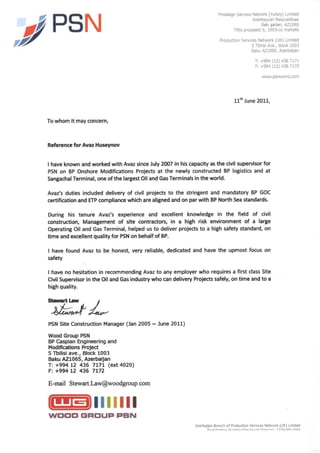 Reference Letter from Stewart Law