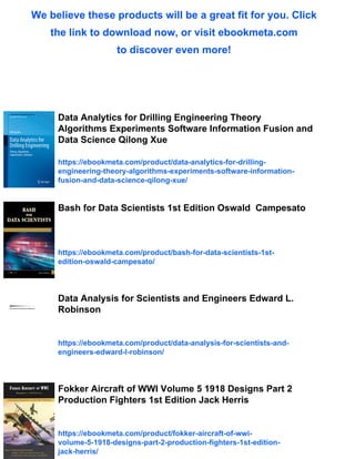 Software Engineering for Data Scientists (MEAP V2) Andrew Treadway | PDF
