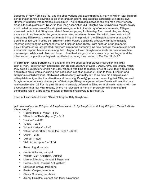 Tom Smith Sample Writing Academic Duke ellington the duke ellington centennial edition (disc 21) 08. tom smith sample writing academic