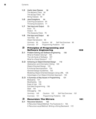 Data Abstraction Problem Solving with Java Walls and Mirrors 3rd ed ...