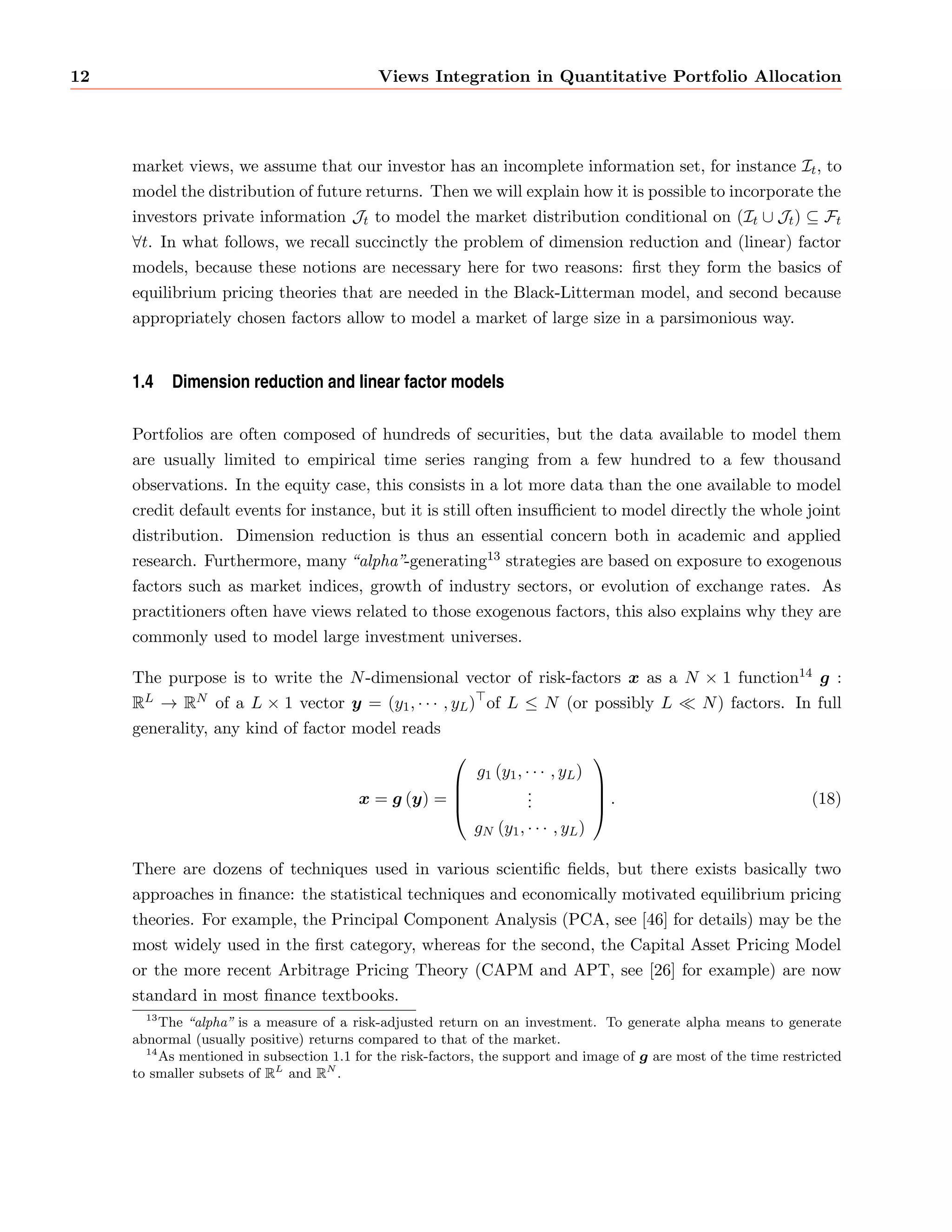 nance notions as self-contained as possible. 
This thesis is organized as follows. In the  