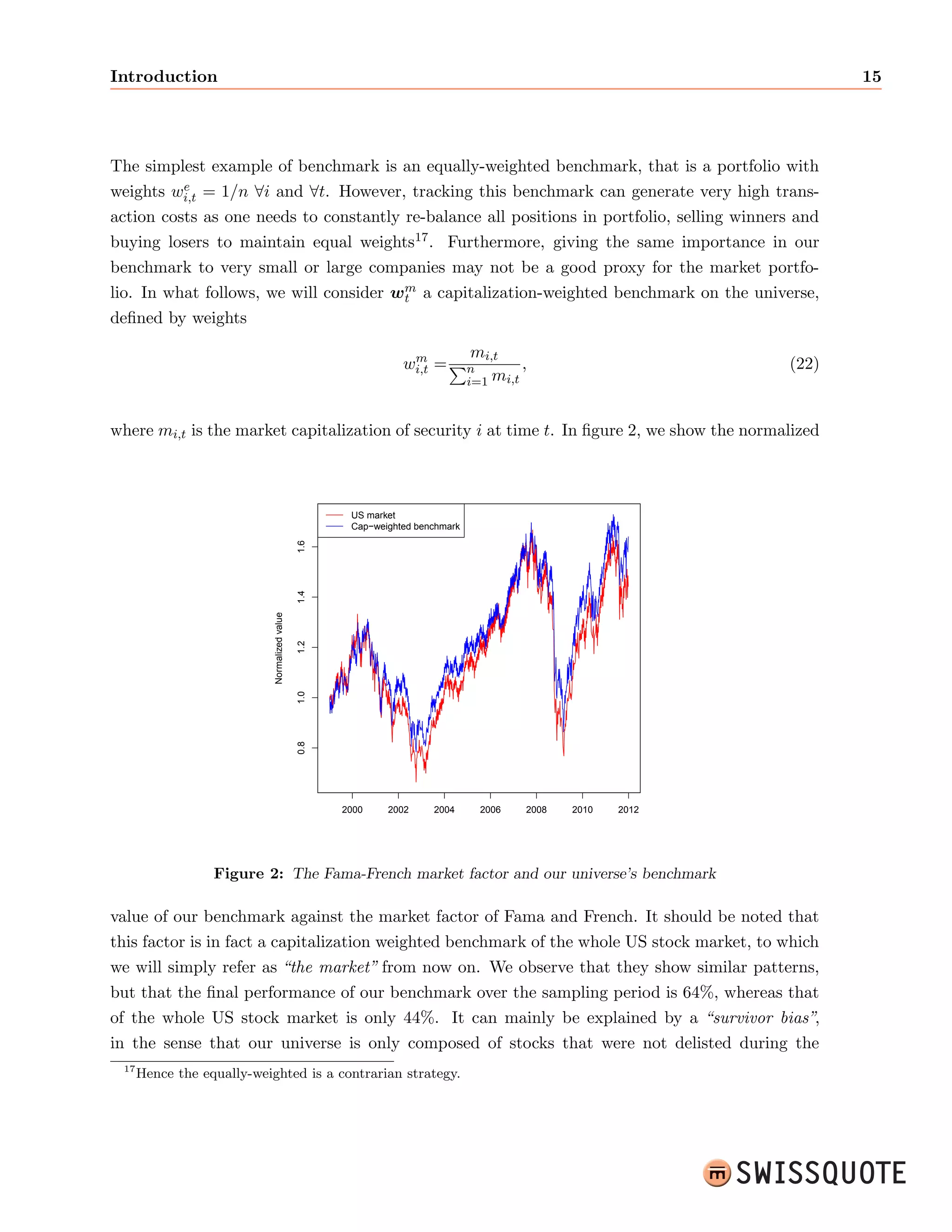 nance with the Gaussian description of markets. Using the CAPM1 equilibrium and 
1Introduced by William Sharpe and John Lintner, the Capital Asset Pricing Model describes the relationship 
between a security risk and its associated premium. 
 