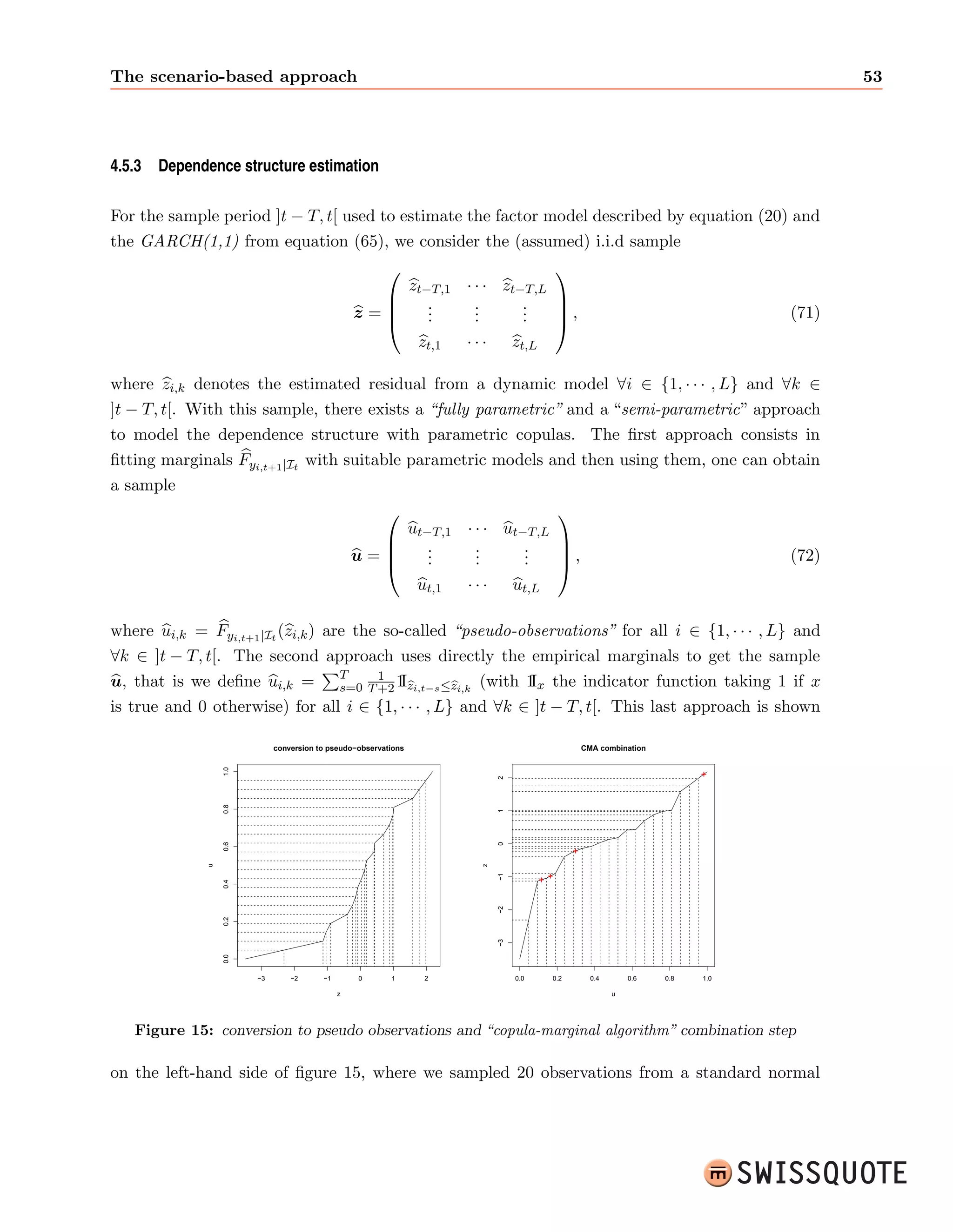 ne the risk-averse investor as a rational investor who prefers the less risky when facing two opportunities 
with equal expected payo. 
7We de 