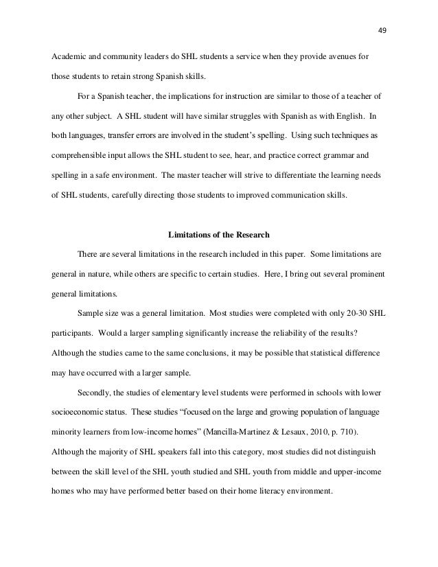 Master thesis spanish
