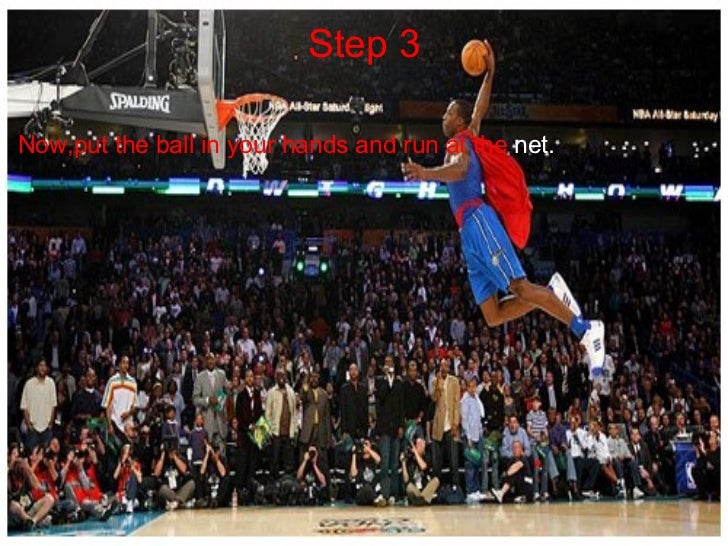 to dunk