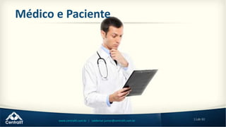 11de 80www.centralit.com.br | valdemar.junior@centralit.com.br
Médico e Paciente
 