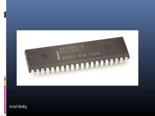 8085 microprocessor Embedded system | PPT