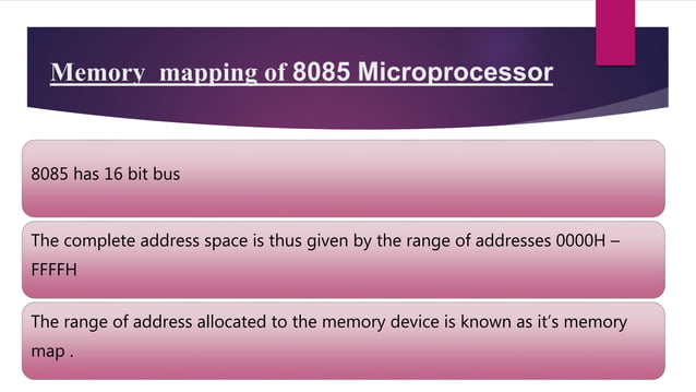 PPT on 8085 Microprocessor | PPTX