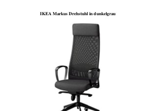 IKEA Markus Drehstuhl in dunkelgrau
 
