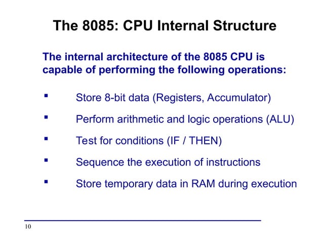 8085_architecture of microprocessor electricals .ppt