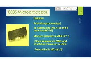 8085 features and bus structure of 8085 microprocessor | PPT