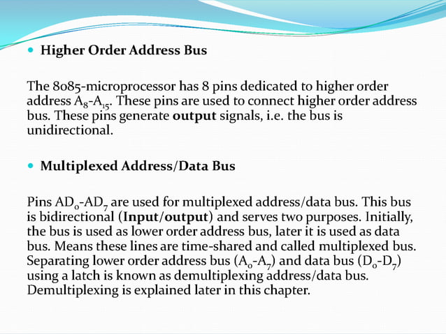 8085 microprocesser architecture & programming | PPT