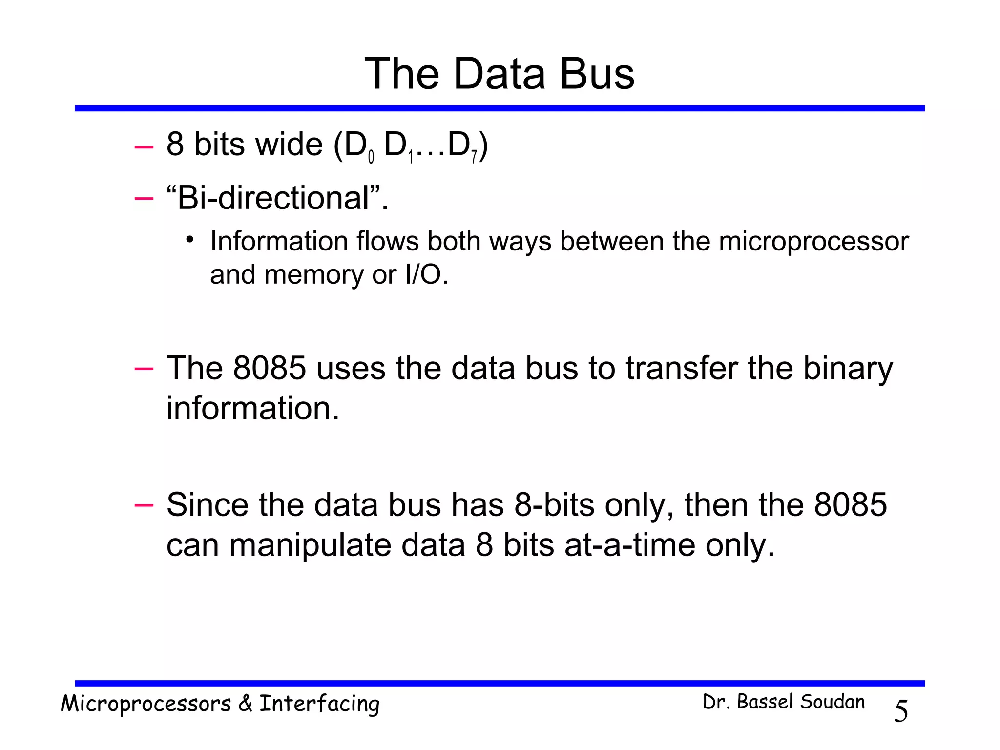 8085microprocessorarchitectureppt 121013115356-phpapp02 | PPT
