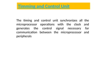 8085 Microprocessor presentation for Electronics M.Sc. Physics from ...