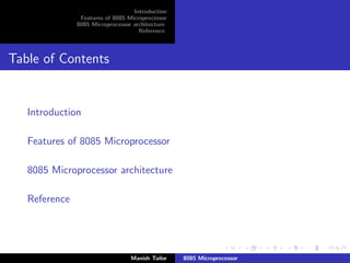 8085 Microprocessor | PDF