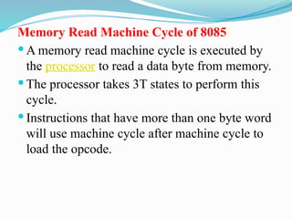 8085 timing.pptx microprocessor 8085 timing | PPTX
