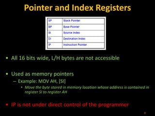 8086 Microprocessor Architecture: 16-bit microprocessor | PPT