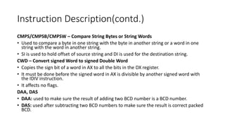 8086 microprocessor assembler directives.ppt