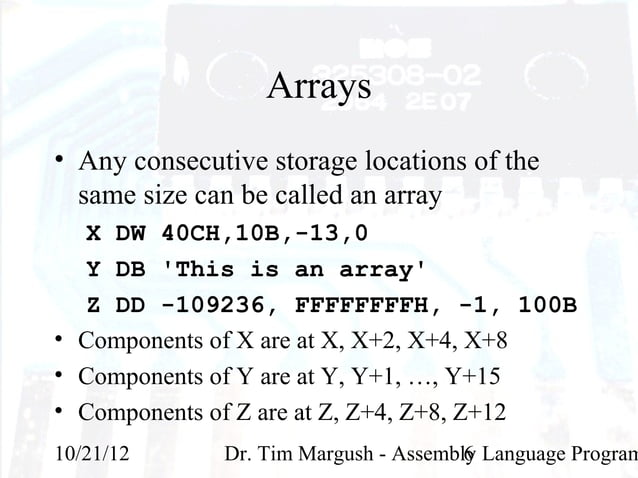 8086 assembly language | PPT