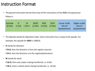 8086 instruction set (with simulator) | PDF