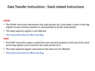 8086 instruction set (with simulator) | PDF