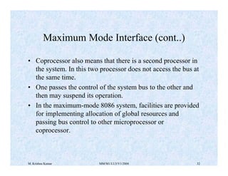 8086 ppt | PDF