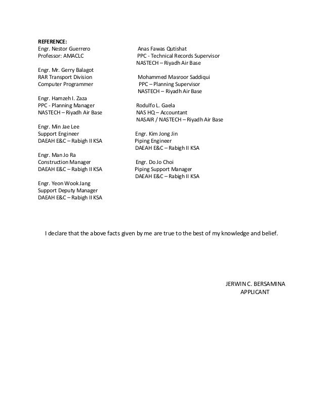 cv jerwin