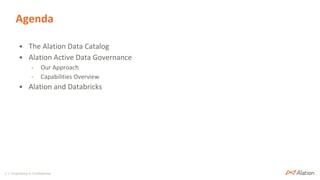 Active Governance Across the Delta Lake with Alation | PDF