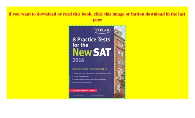 Kaplan 8 Practice Tests SAT (Kaplan Test Prep) $REad_E-book$@@