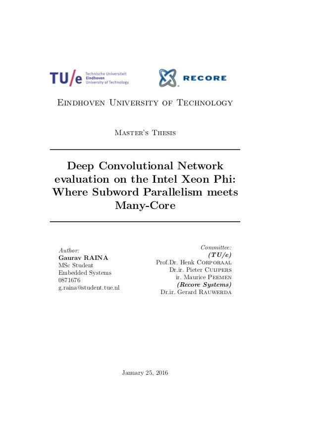 Master thesis computer architecture x86