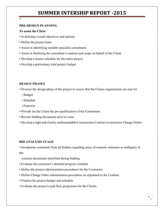 FINAL Summer Internship REPORT NICMAR | PDF