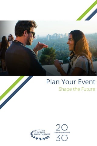Plan Your Event
Shape the Future
 