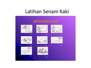 Latihan Senam Kaki
 
