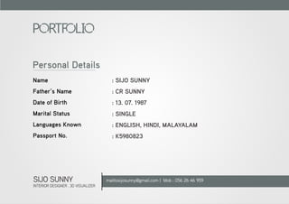 Sijo Sunny Portfolio
