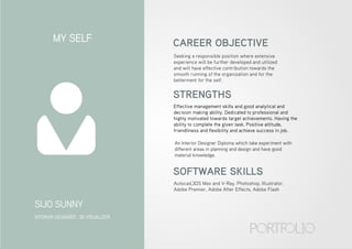 Sijo Sunny Portfolio