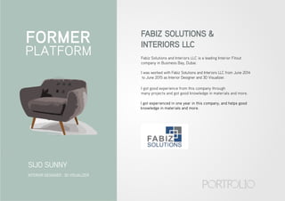 Sijo Sunny Portfolio