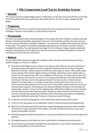 Report on Pile Foundation | PDF