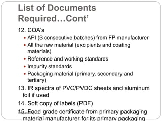 Phr_ali91@hotmail.comPhr_ali91@hotmail.com
Module 3…..(Not Applicable)
The document of this part is not required for generic product, minor variation
product and some major variation product. For ASEAN member countries, the study
reports of this part may not be required for NCE, Biotechnological product and some
major variation products. if the original products are already registered and approved
for market authorization in reference countries.
REFRENCE: ACTD Guidelines
17Muhammad Ali
 