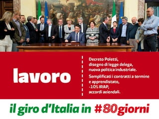 Il giro d'Italia in #80giorni