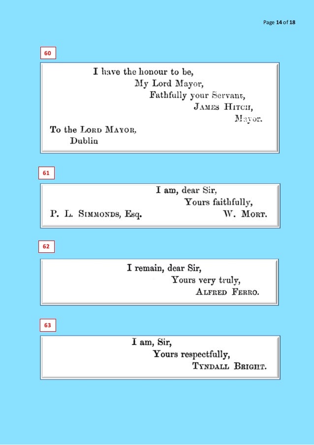 the amazing 1800s 80 ways to sign off your business letter how to sign business letter