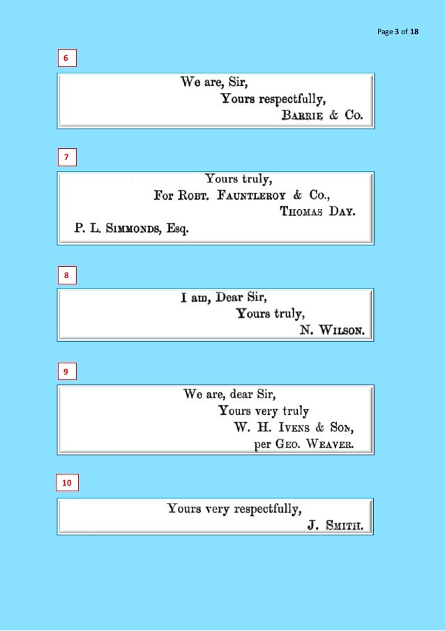 the amazing 1800s 80 ways to sign off your business letter how to sign business letter