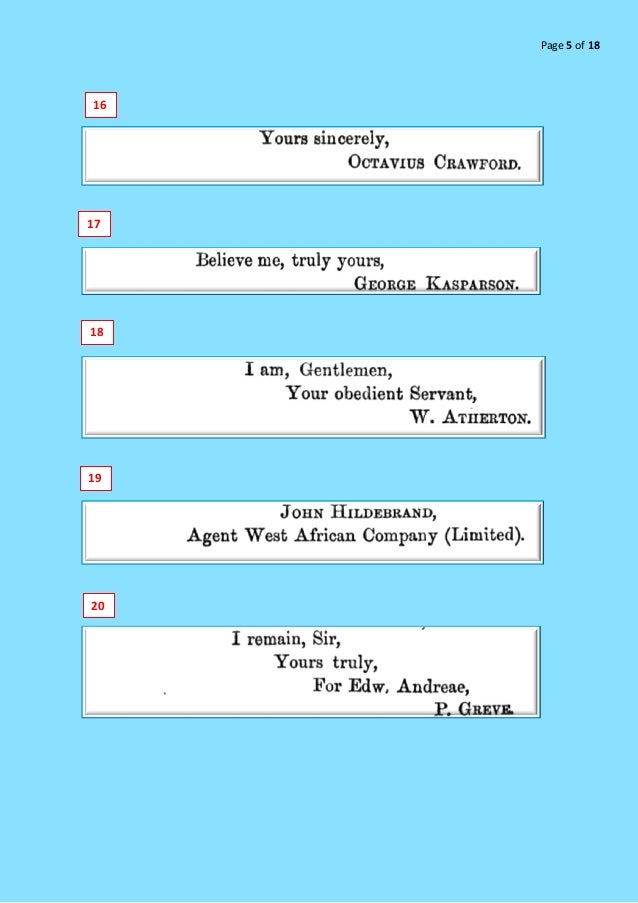 the amazing 1800s 80 ways to sign off your business letter how to sign business letter