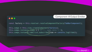 fabiobiondi.io
Component @Output Emitter
 