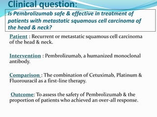 Safety and clinical activity of pembrolizumab for treatment | PPTX