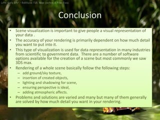 Data TypesData sources vary.  Many different types of data can be used to create one of these visualizations.  The more data you have the more accurate you can make it.3D modelsCAD dataDigital photographyGIS dataPlans, profiles and elevationsProject address or location