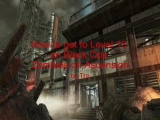 How to get to Level 15  on Black Ops  Zombies on Ascension by Tre   