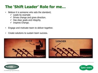 Shift Leaders | PPTX
